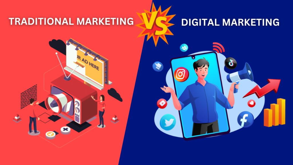 Traditional Marketing vs Digital Marketing Which is Better for Your Business JS Informatix